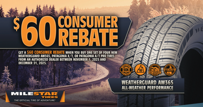 Milestar Winter Rebate