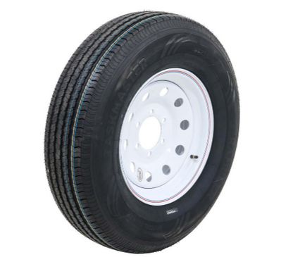 Mounted Trailer Tire & Wheel Combo (Pair) – ST235/80R16 on 16x6 – Free AZ Shipping